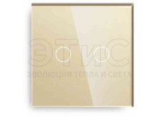 Выключатель 3Кл сенсорный скрытый золото WI-FI Выключатель 3Кл сенсорный скрытый золото WI-FI